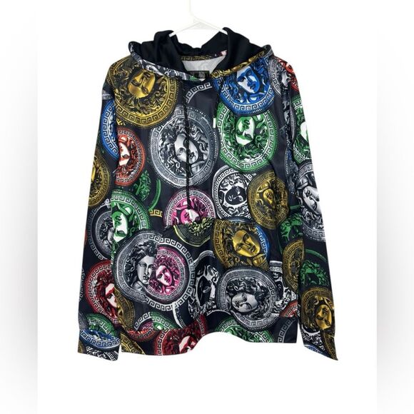 drill clothing co. Other - Drill Clothing Co. Medusa Baroque Multicolor Foil Hoodie Size S NWT